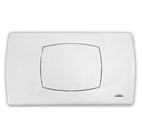 Kariba Serie 306100 Biblo Placca Comando Mono Pulsante Bianco