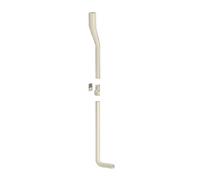 KARIBA - TUBO SCOMPONIBILE 2 PEZZI 50 X 32 X 980 MM. CHAMPAGNE 255353CH