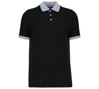 Kariban Camicia a due toni Piqué Polo K258 - maniche corte in cotone