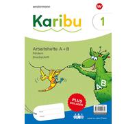 Karibu - Ausgabe 2024: Paket Arbeitshefte Fördern 1 B) Druckschr (Ungebunden)