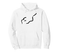 Karim Nome Calligrafia Arabic Language Day per Gli Uomini Felpa con Cappuccio