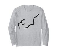 Karim Nome Calligrafia Arabic Language Day per Gli Uomini Maglia a Manica