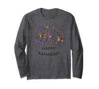 Karim - Scritta araba Happy Ramadan Mubarak Maglia a Manica