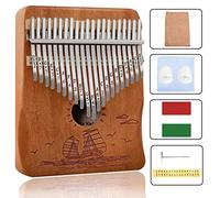 Karimba 21 tasti, Strumento Musicale Percussioni, Pianoforte per Pollice a Vela, 21 tasti Mbira Finger Piano con Martello Tuning e Istruzioni