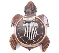 Karimba / Sanza / piano a pouce Noix de Coco forme Tortue