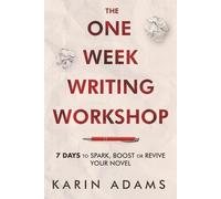 Adams Karin 1 Week Writing Workshop BOOK NUOVO