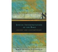 Karin Hedner Zetterholm Jewish Interpretation of the Bible (Tascabile)
