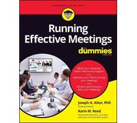 Karin M. Reed Joseph A. Allen Running Effective Meetings For Dummies (Tascabile)