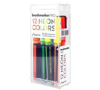 E_0002_S8429812 Karin Set di Pennarelli Karin Brushmarker Pro Neon 12 Pezzi Cons