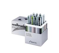 Karin Realbrush PRO Gray Colors: un set di 12 pennelli in una custodia esclusiva e protettiva.