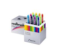 Karin Realbrush PRO Neon Colors: un set di 12 pennelli in una custodia esclusiva e protettiva.