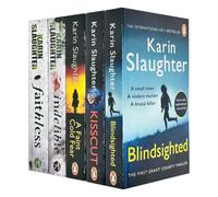 Karin Slaughter 6 Books Collection Set Pack RRP : 42.94 (Blindsighted, Indelible, A Faint Cold Fear, Kisscut, Triptych, Faithless)(Karin Slaughter Collection)