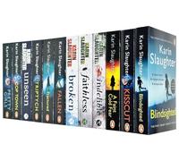 Karin Slaughter Will Trent and Grant County Series 11 Books Collection Set (Triptych, Cop Town, Fractured, Fallen, Indelible, Broken, Unseen, Kisscut, Faithless and More)