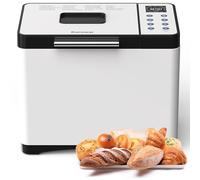 Karinear Macchina del Pane Automatica, Macchina per Fare Il Pane di 20 Programmi Cottura per 500g, 750g, 1kg, Timer da 15 Ore, Mantenimento, Display LCD, per Pizza, Pasta, Senza Glutine Cuocere, 650W