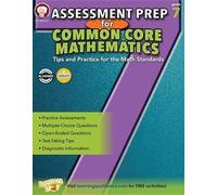 Karise Mace Assessment Prep for Common Core Mathematics, Grade 7 (Tascabile)