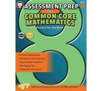 Karise Mace Assessment Prep for Common Core Mathematics, Grade 8 (Tascabile)
