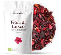 KARKADE FIORI DI IBISCO Essiccato Bio 200g (+100 Tazze) | Ibisco Tisana Biologica REPLANTEA®