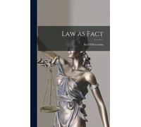 Karl 1897- Olivecrona Law as Fact (Copertina rigida)