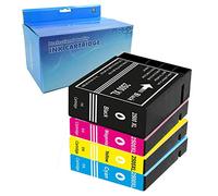 Karl Aiken 4 PGI-2500 2500XL Cartucce d'inchiostro compatibili per Canon Maxify iB-4050 iB-4150 MB-5050 MB-5150 MB-5155 MB-5350 MB-5450 MB-5455