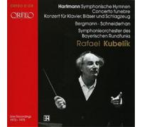 Karl Amadeus Hartmann Concerto for Piano, Winds and Percussion (Kubelik) (CD)