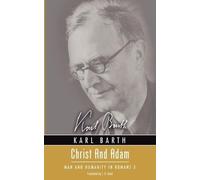 Karl Barth Christ and Adam (Tascabile)