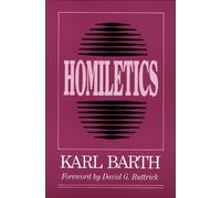 Karl Barth Homiletics (Tascabile)