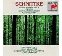 Karl-Bernhard v Schnittke: Violin Sonata No. 1; Canon; Gratulationsrondo; P (CD)