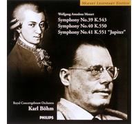 Karl Boehm & Concertgebouw O - Mozart: Symphonies No. 39-41