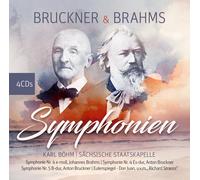 Karl Böhm - Sächsische Staatskapelle Bruckner & Brahms Symphonien (CD)