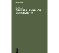 Karl Bosch Großes Lehrbuch der Statistik (Copertina rigida)