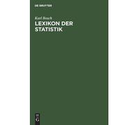 Karl Bosch Lexikon der Statistik (Copertina rigida)