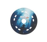 Karl Dahm Disco da taglio diamantato Sharkahm Ultimate Ø 125 mm - tagli puliti e privi di ingombro in gres porcellanato e ceramica, larghezza di taglio 1,1 mm - Disco da taglio professionale per