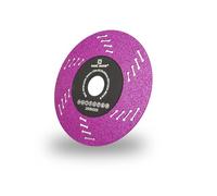 Karl Dahm Pink Power - Utensili da taglio e levigatura, serie Turbo & Jolly per piastrelle, gres porcellanato, pietra naturale e calcestruzzo, dischi da taglio diamantati professionali e pentola per