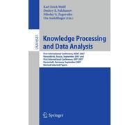 Karl Erich Wolf Knowledge Processing and Data Analysis: First Intern (Tascabile)