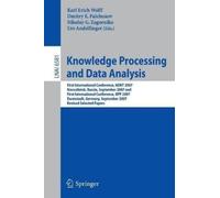 Karl Erich Wolff Knowledge Processing and Data Analysis (Tascabile)