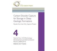 Karl F Gerdes Carbon Dioxide Capture for Storage in Deep Geol (Copertina rigida)