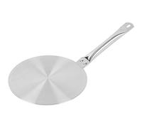 KARL HAUSMANN Adattatore Induzione Pentole - Ø 24 cm - Piastra di Diffusione di Calore Con Manico Rivestito - Disco Convertitore per Piastra di Cottura - Piattello per Piano Induzione per Caffettiere