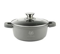 KARL HAUSMANN Pentola Antiaderente - 2.3 Litri - Ø 20 cm - Casseruola Induzione in Alluminio Pressofuso con Coperchio - Pentola per Tutti i Piani Cottura - Pentole Antiaderenti per Pasta - Pot