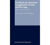 Karl-Heinz Fix Handbuch Der Deutschen Evangelischen Kirchen 1 (Copertina rigida)