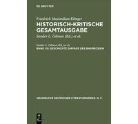 Karl-Heinz Hartmann Geschichte Giafars des Barmeciden (Copertina rigida)