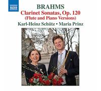 7165224 Audio Cd Johannes Brahms - Clarinet Sonatas Op. 120