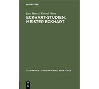 Karl Heussi Konrad Weiss Eckhart-Studien. Meister Eckhart (Copertina rigida)
