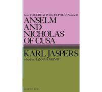 Karl Jaspers Great Philosophers (Tascabile)