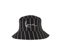 Karl Kani Accessoires KA-HW021-001-02 Signature Pinstripe Bucket Hat black/white, one size