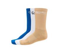Karl Kani Calzino blu / marrone chiaro / nero / bianco Donna Karl Kani 39-42 blu / marrone chiaro / nero / bianco