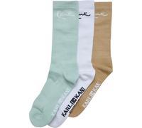 Karl Kani Calzino sabbia / menta / nero / bianco Donna Karl Kani 35-38 sabbia / menta / nero / bianco