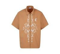 Karl Kani Camicia beige scuro / bianco Uomo Karl Kani M beige scuro / bianco