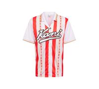 Karl Kani Camicia crema / arancione / rosso / bianco Uomo Karl Kani XL