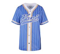 Karl Kani Camicia da donna beige / blu / bianco Donna Karl Kani L beige / blu / bianco