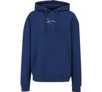 Karl Kani Felpa 'Essential' genziana / bianco Uomo Karl Kani S